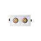 ART-SQ-180x2 LED светильник встраиваемый полуповоротный Downlight   -  Встраиваемые светильники 
